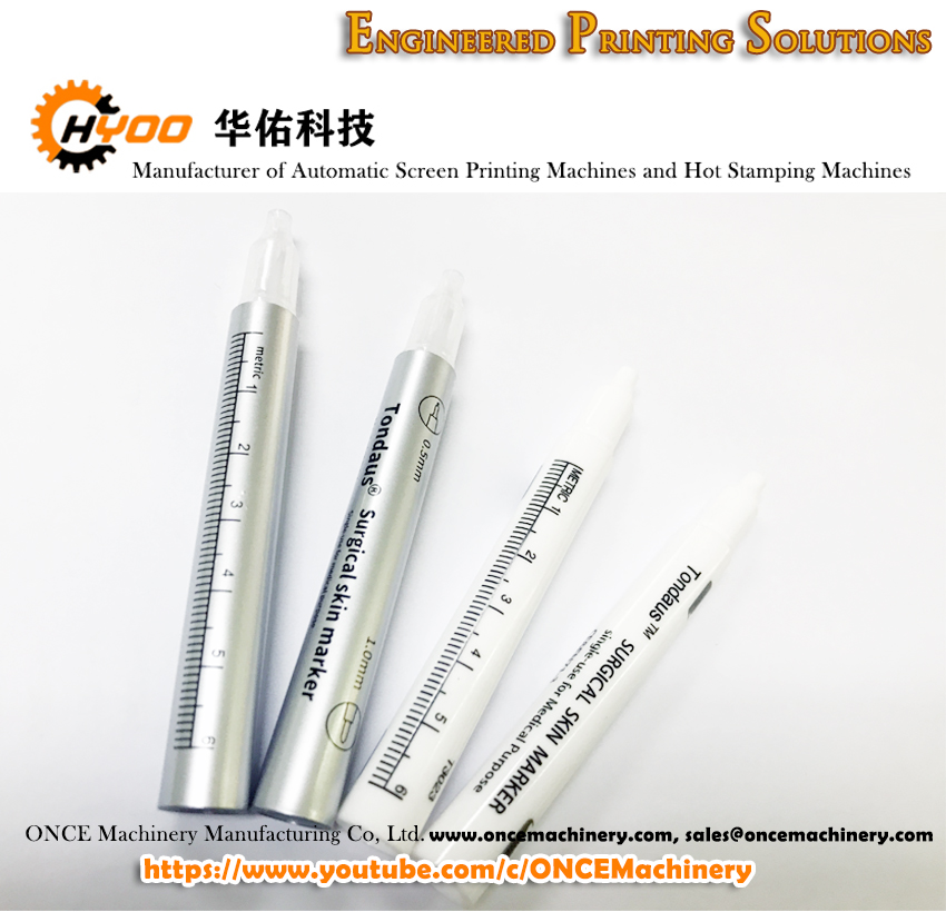 HYOO-Single-Color-Surgical-Skin-Pen-Marker-Silk-Screen-Printng-Machine